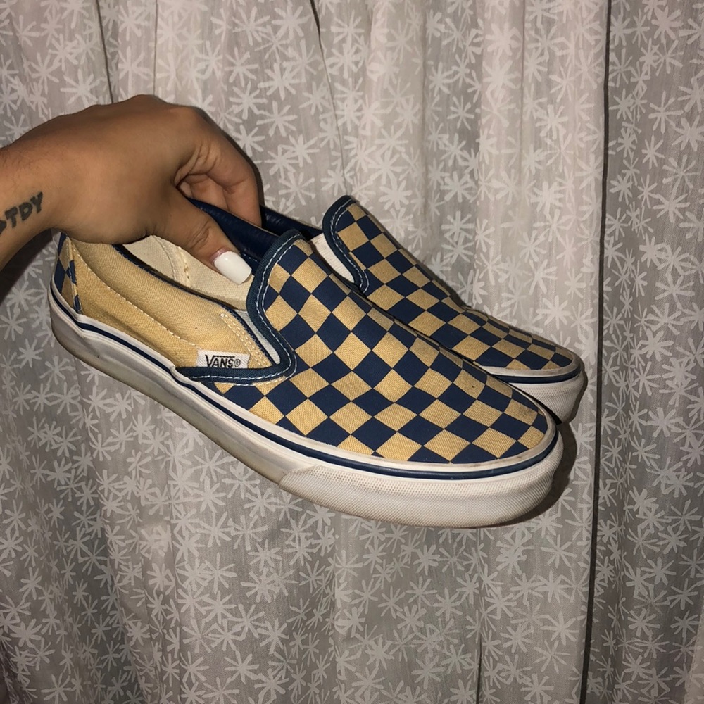 Vans checkered board slip-on